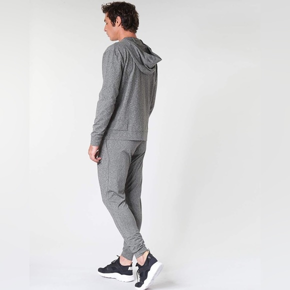 NWT!Nike Dri-Fit Hoodie Full Zip Hyperdry Transcend Black/Heather Size S - Picture 4 of 14